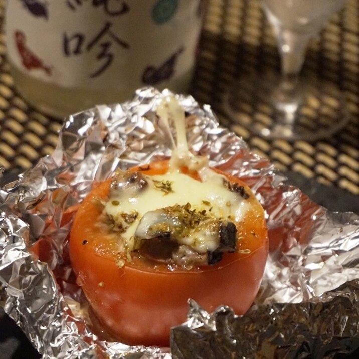 【高知食材】鰹のトマトカップグラタン